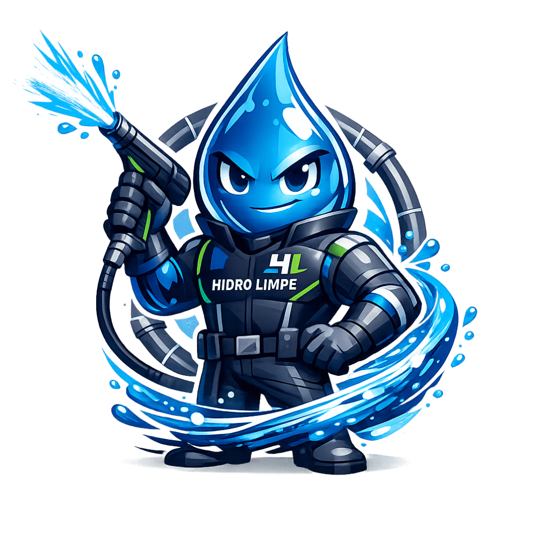 Mascote Hidro Limpe